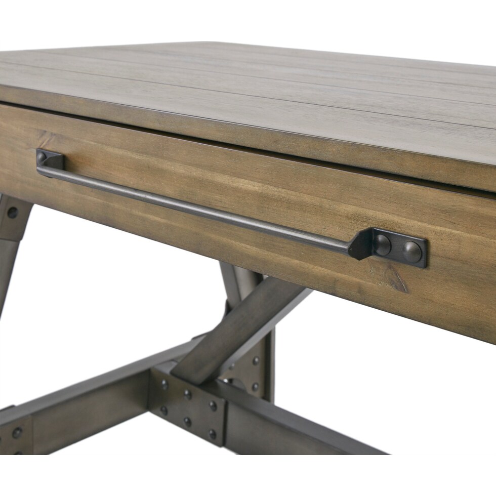 orinda dark brown desk   