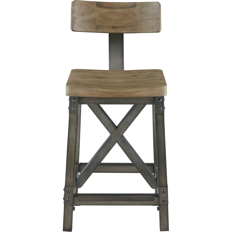 orinda light brown counter height stool   