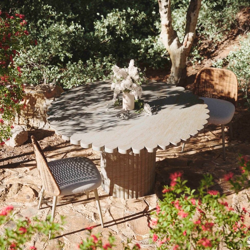 orleans neutral coffee table   