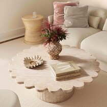 orleans neutral coffee table   