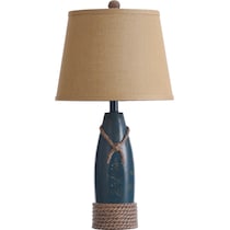 orli blue table lamp   