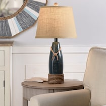 orli blue table lamp   