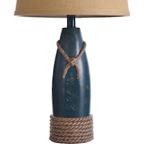 orli blue table lamp   