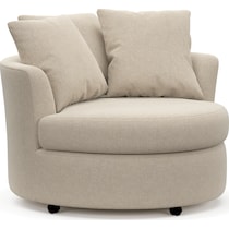 orren basker antique swivel chair   
