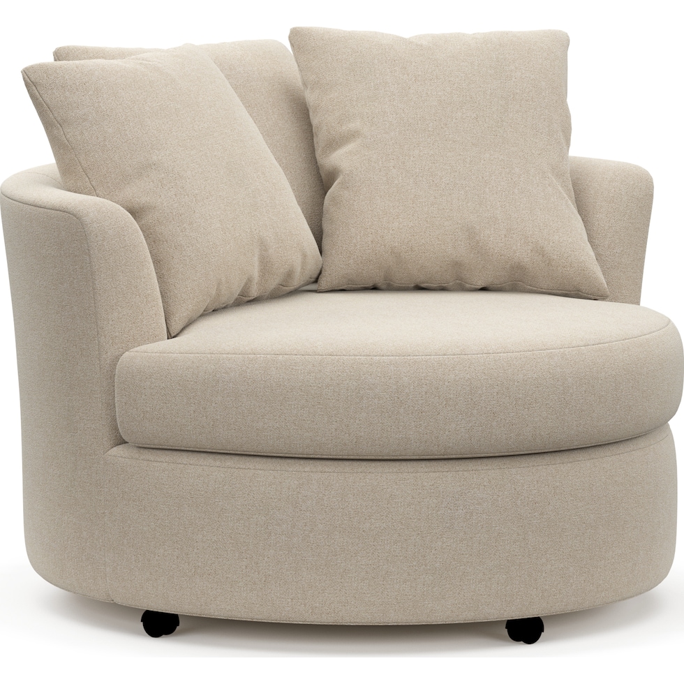 orren basker antique swivel chair   
