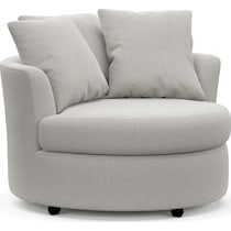 orren basker dove swivel chair   