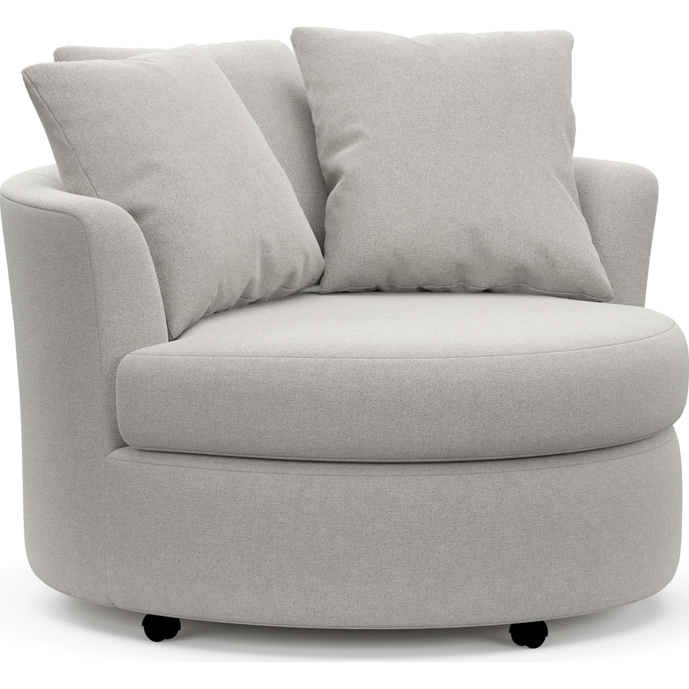 orren basker dove swivel chair   