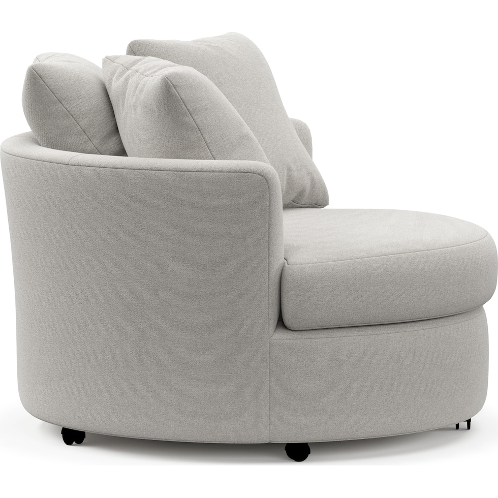 orren basker dove swivel chair   