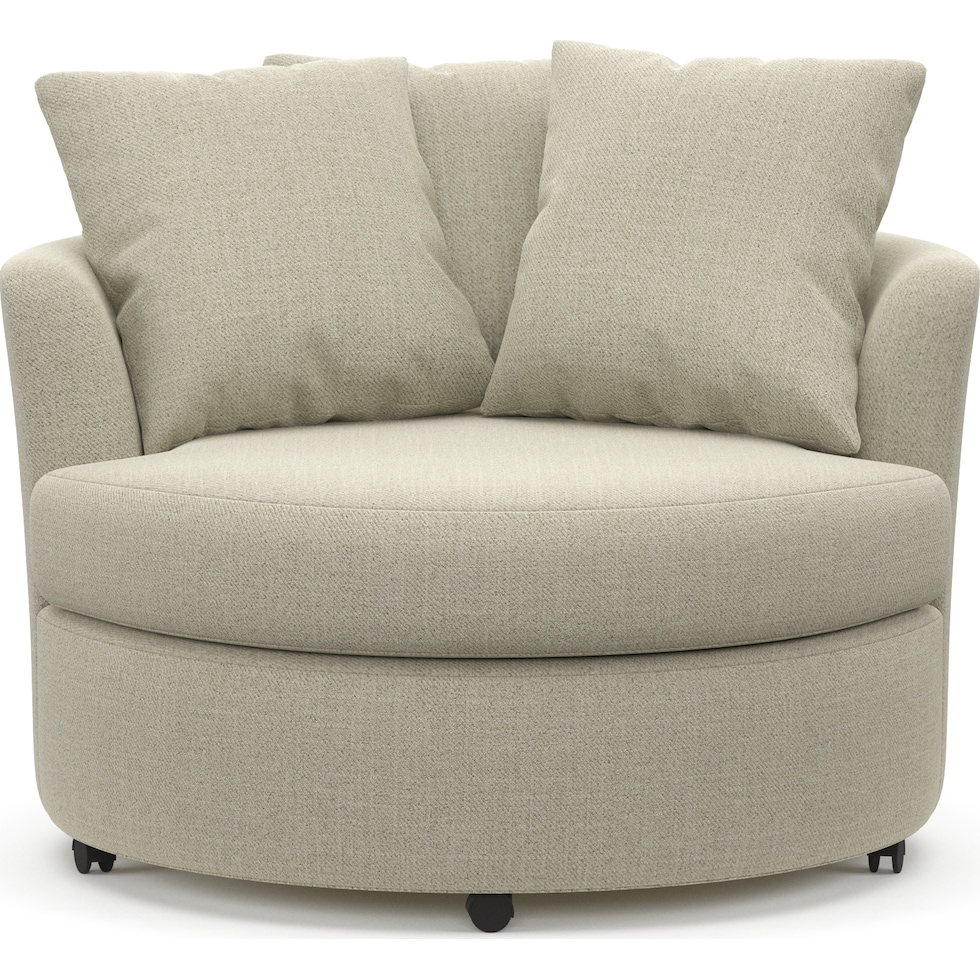 orren gray swivel chair   