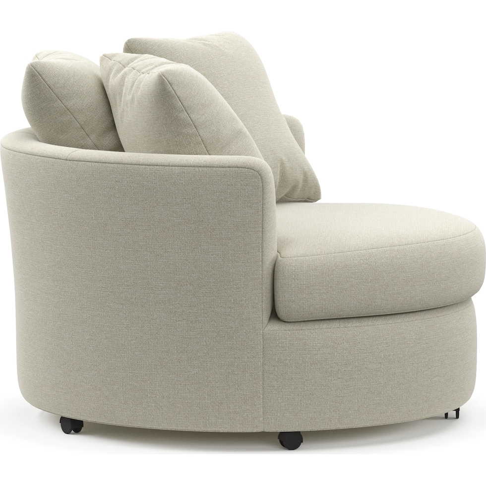 orren gray swivel chair   