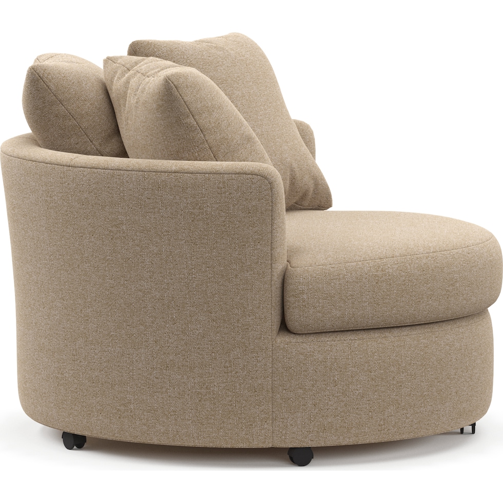 orren gray swivel chair   