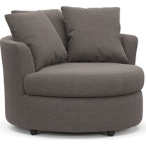orren gray swivel chair   