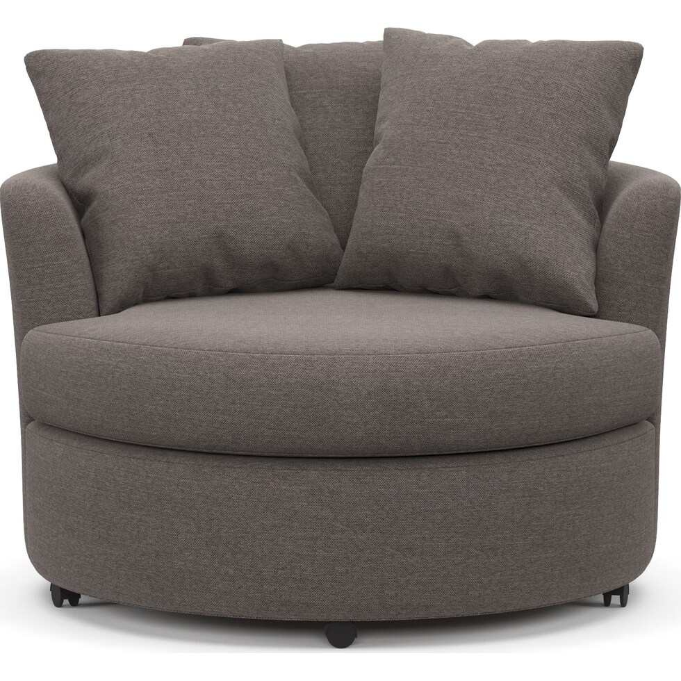 orren gray swivel chair   