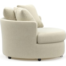 orren light brown swivel chair   