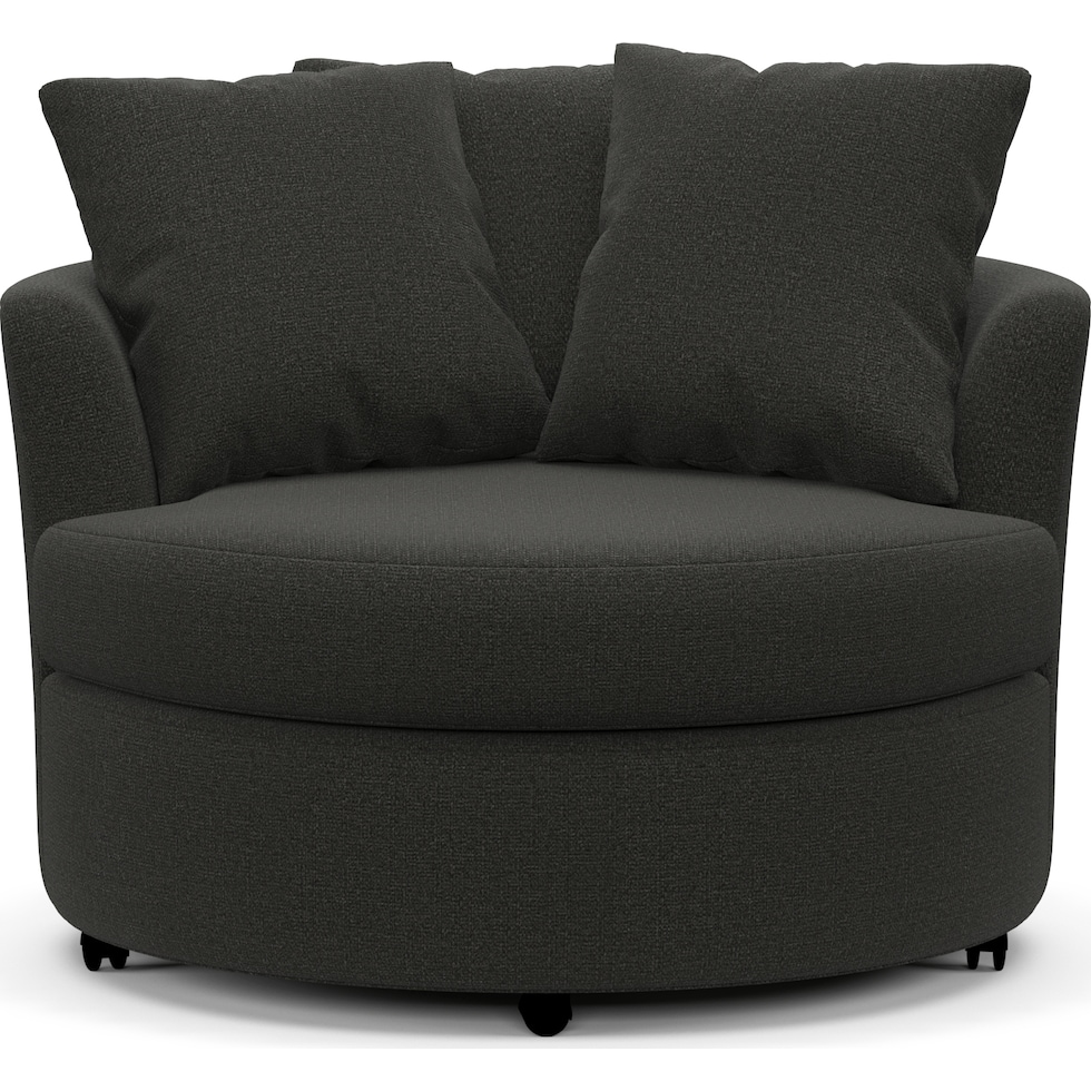 orren liv onyx swivel chair   