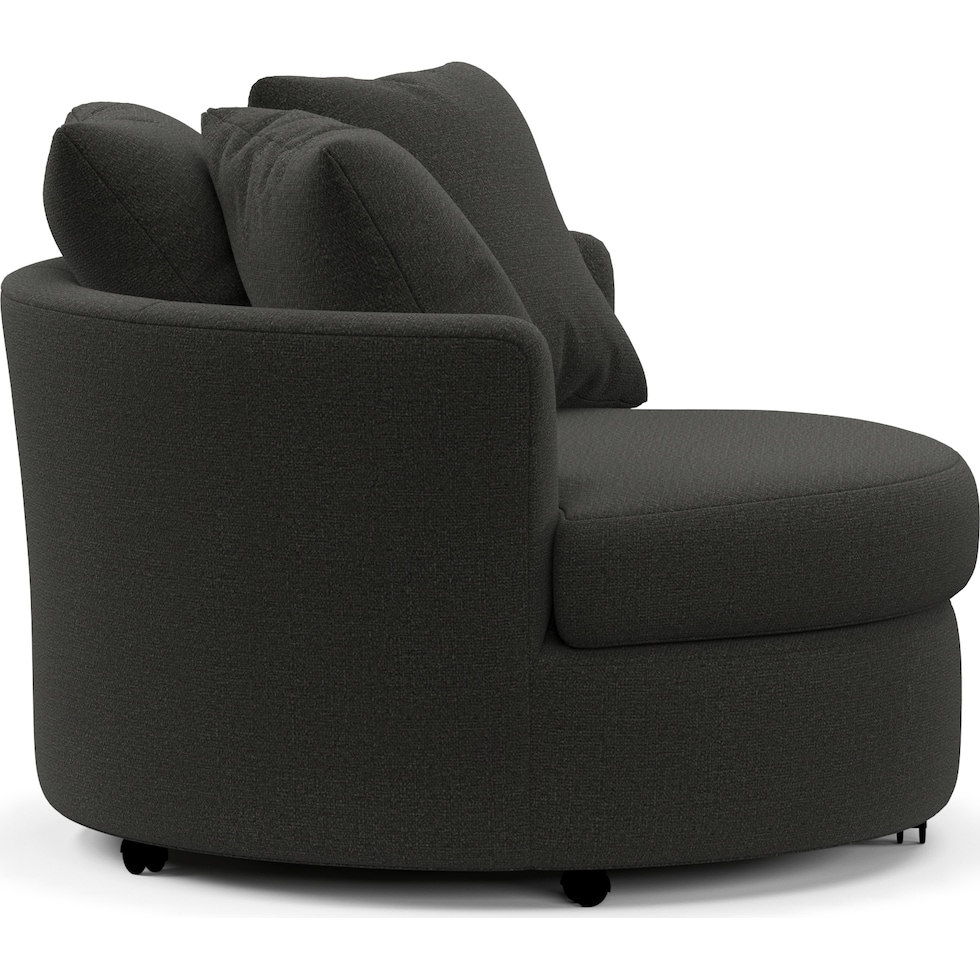 orren liv onyx swivel chair   