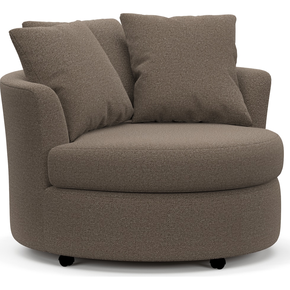 orren liv umber swivel chair   