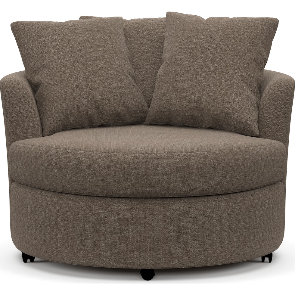 orren liv umber swivel chair   