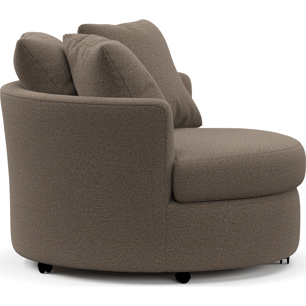 orren liv umber swivel chair   