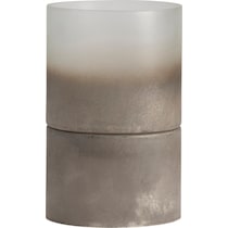orsett gray candleholders   