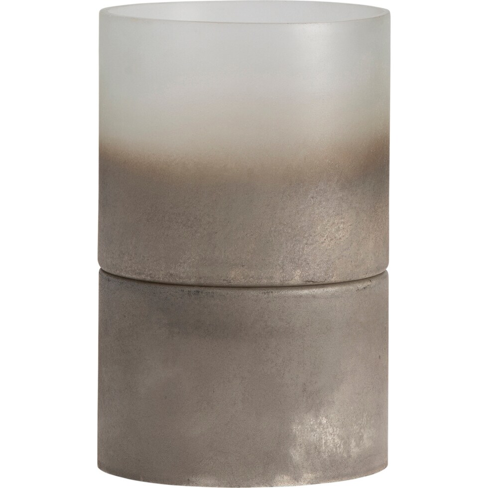 orsett gray candleholders   