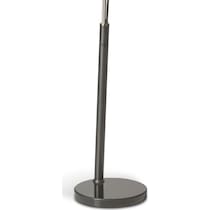 orson brushed nickel floor lamp   