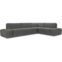osborne gray  pc sectional   