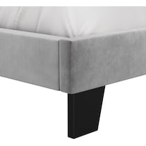 oslo gray full bed   
