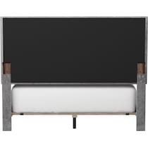 oslo gray queen bed   