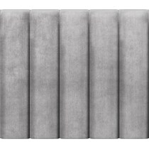 oslo gray queen bed   