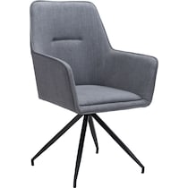 othello gray dining chair   