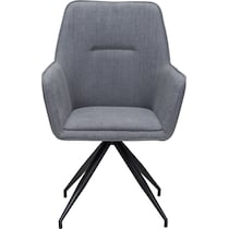 othello gray dining chair   