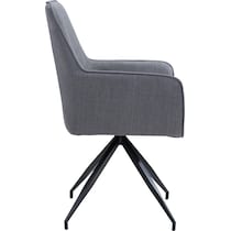 othello gray dining chair   