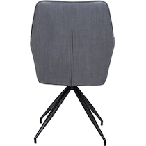 othello gray dining chair   