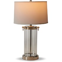 otto silver table lamp   