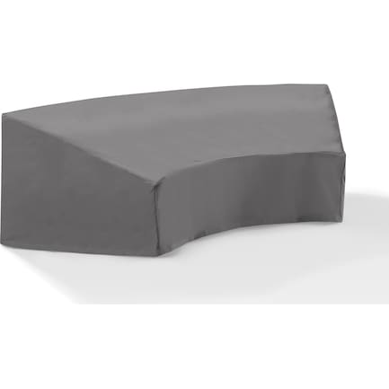 Outdoor Round Sectional Cover - Gray