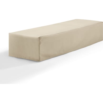 Outdoor Chaise Lounge Cover - Tan
