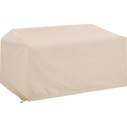 Outdoor Loveseat Cover - Tan