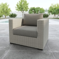 outer banks gray outdoor chair   