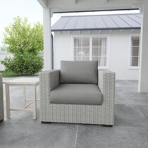 outer banks gray outdoor chair   