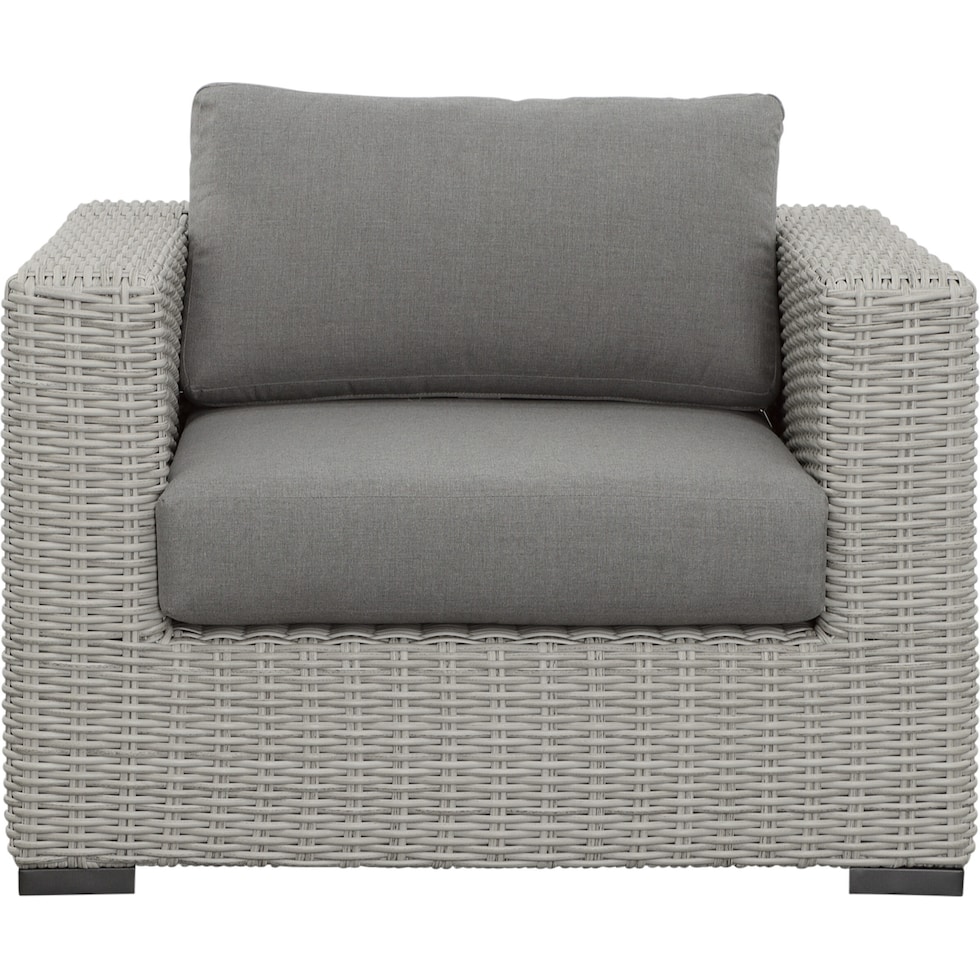 outer banks gray outdoor chair   