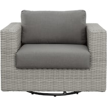 outer banks gray outdoor chair   