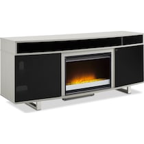 pacer gray fireplace tv stand   