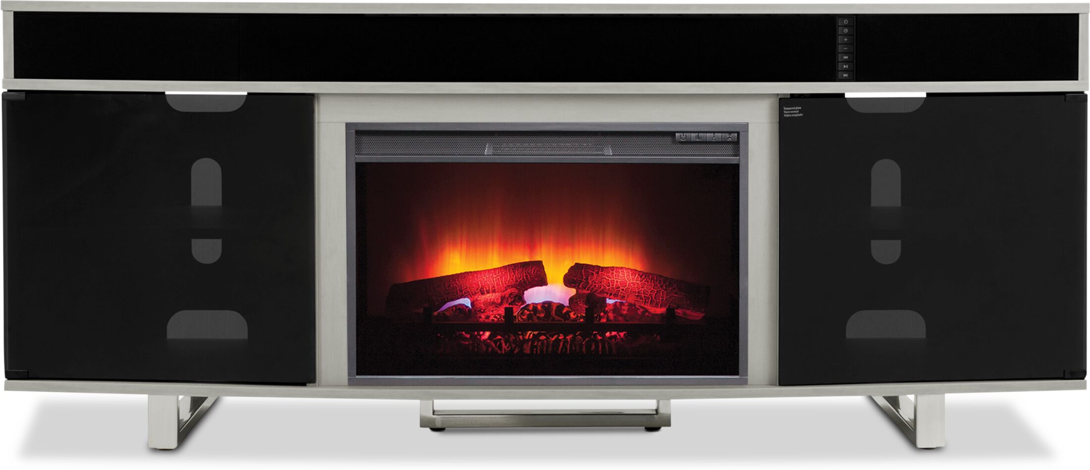 Value city furniture fireplace deals tv stand