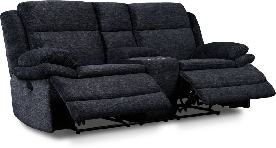 Pacific Manual Reclining Loveseat Value City Furniture
