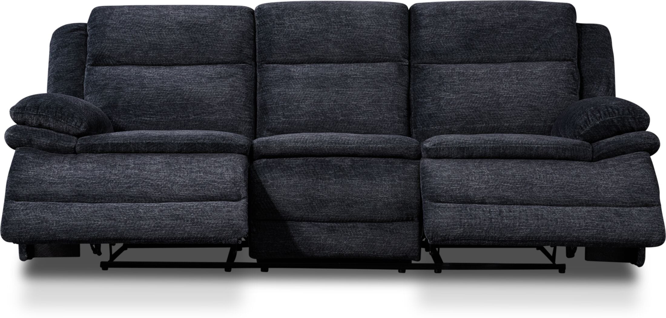 【KIKU】PACIFIC FURNITURESTANDARD CSOFA Pacific Manual Reclining Sofa - Charcoal | Value City Furniture