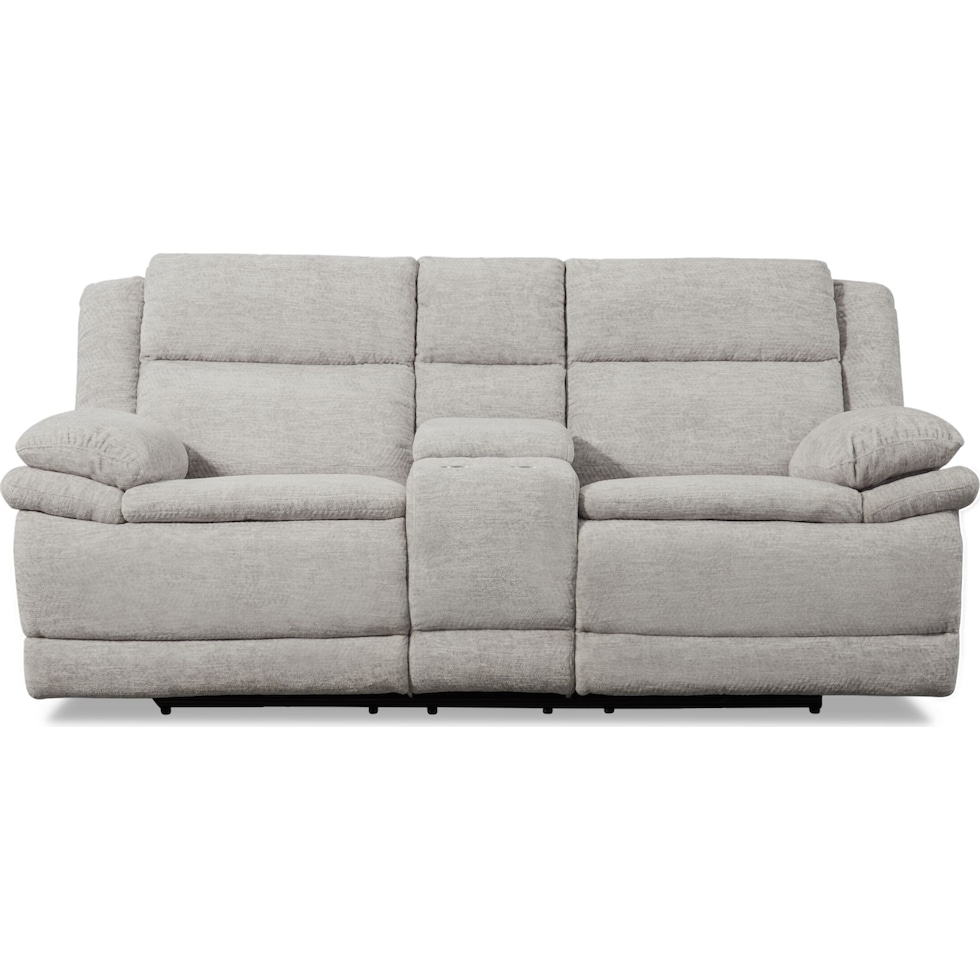 pacific gray loveseat   