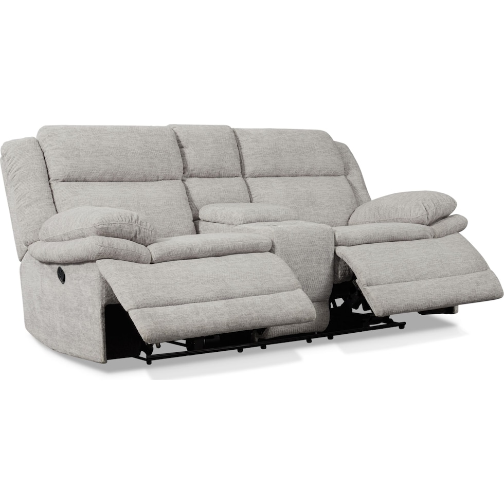 pacific gray loveseat   