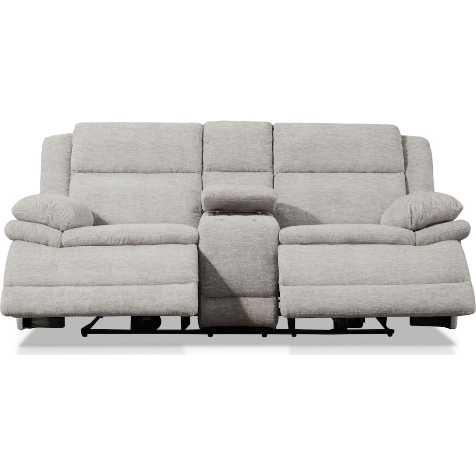 pacific gray loveseat   