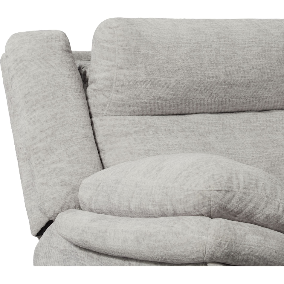 pacific gray power recliner   